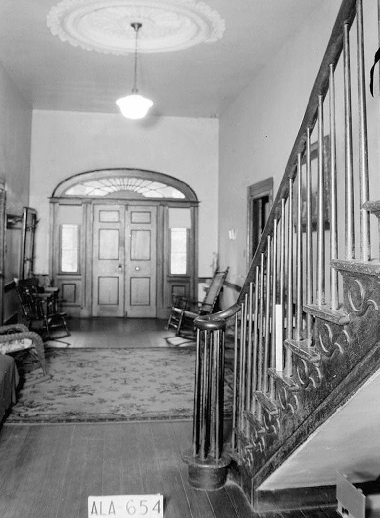 Historic Photo : Pope-Golson House, 815 Shadow Lane (moved from original location), Prattville, Autauga County, AL 5 Photograph