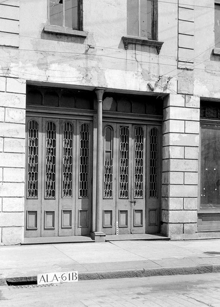 Historic Photo : 2 Dauphin Street (Commercial Building), Mobile, Mobile County, AL 1 Photograph