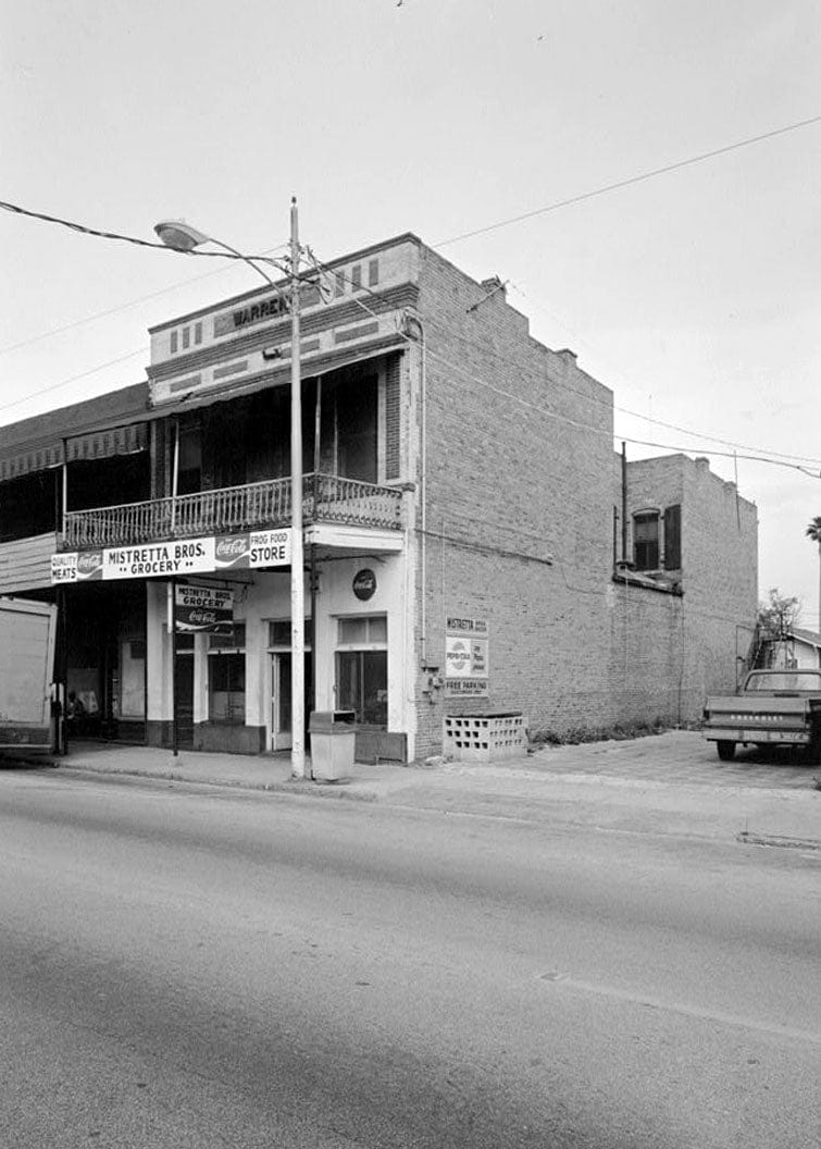 Historic Photo : Warren Building, 2117 West Main Street, Tampa, Hillsborough County, FL 1 Photograph