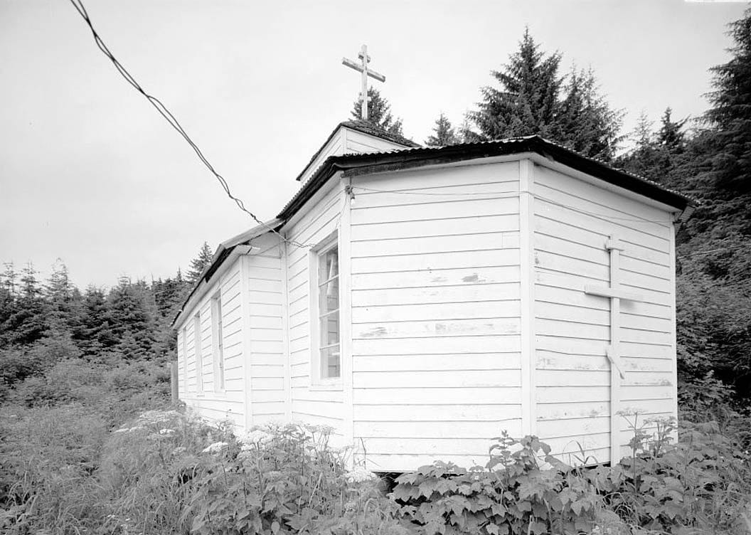 Historic Photo : St. Nicholas Russian Orthodox Church, Hoonah, Skagway-Hoonah-Angoon Census Area, AK 1 Photograph
