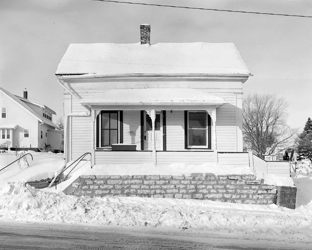 Historic Photo : P. J. Almquist House, 16 Second Street Northwest, Waukon, Allamakee County, IA 11 Photograph