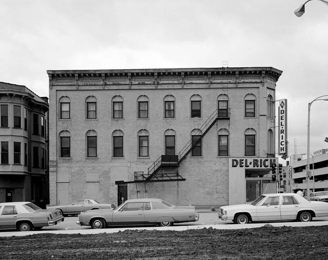 Historic Photo : George M. Schmidt Block, 301-303 West Second Street, Davenport, Scott County, IA 2 Photograph