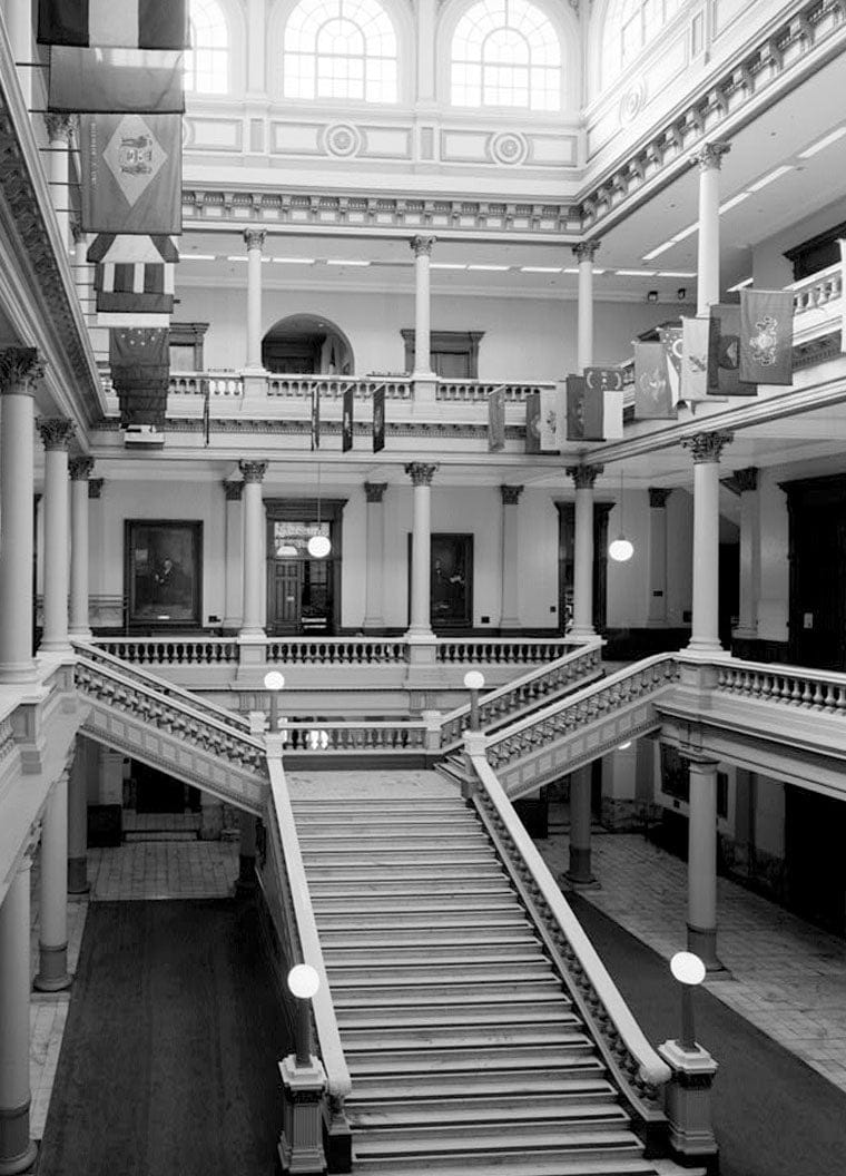 Historic Photo : Georgia State Capitol, Capitol Square, Atlanta, Fulton County, GA 77 Photograph