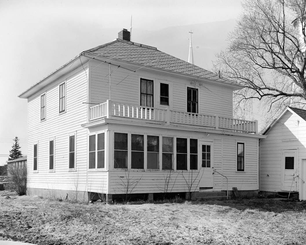 Historic Photo : Frank Chyle, Jr. House, Main Street, Protivin, Howard County, IA 5 Photograph