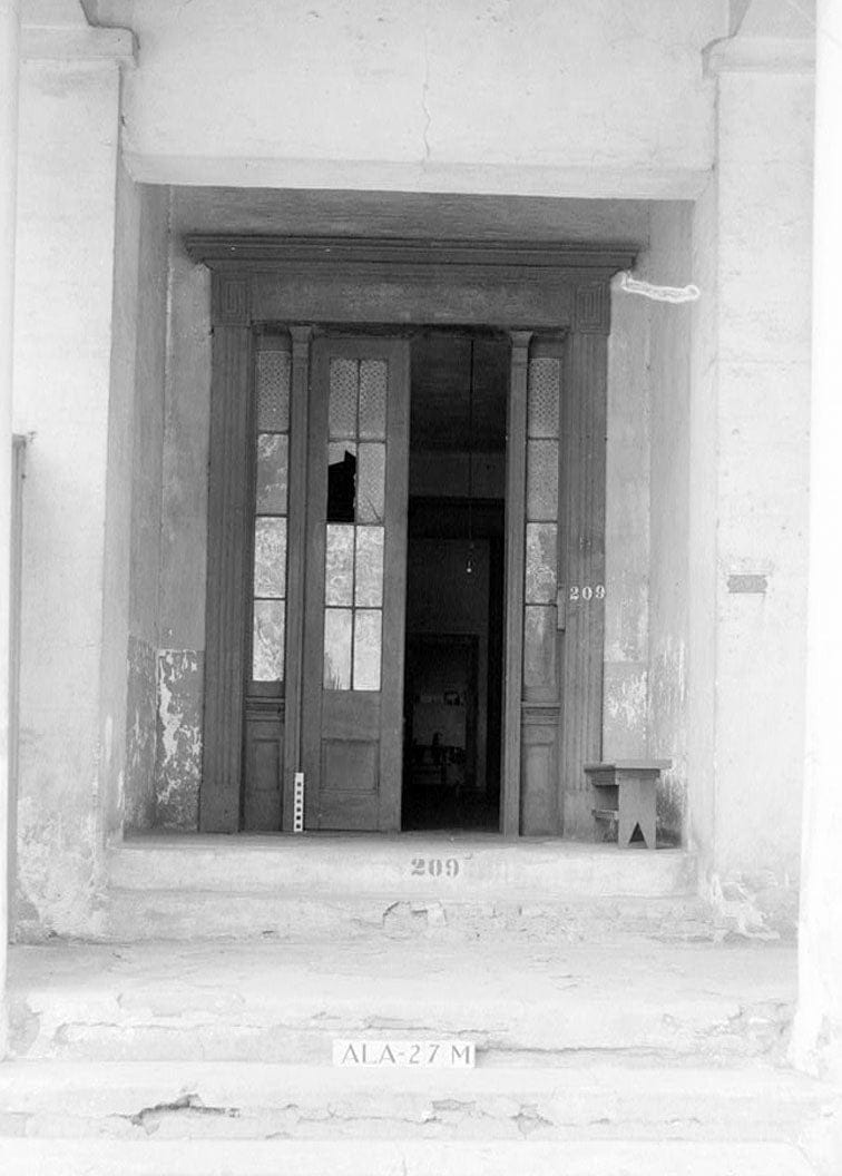 Historic Photo : Augustine Ottenstein House, 207-209 North Jackson Street, Mobile, Mobile County, AL 16 Photograph