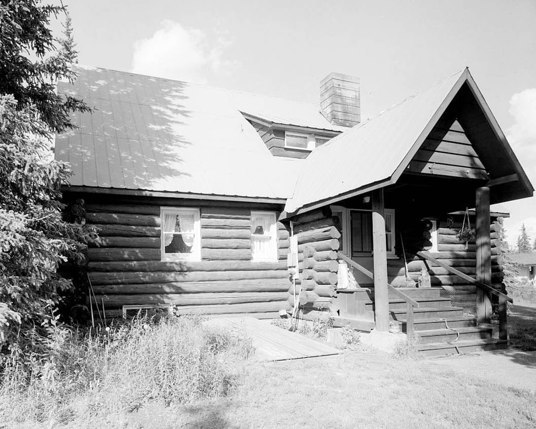 Historic Photo : Mount McKinley Headquarters, Superintendent's Residence, Cantwell, Denali Borough, AK 5 Photograph