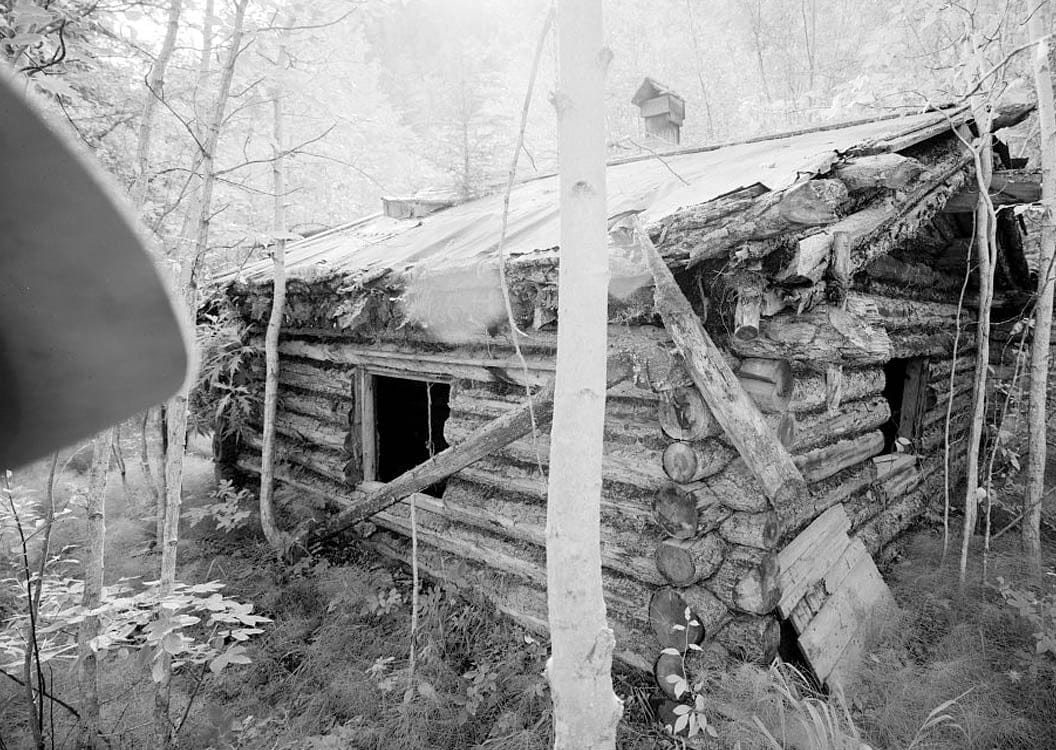 Historic Photo : George McGregor Cabin, Yukon River near Coal Creek, Circle, Yukon-Koyukuk Census Area, AK 1 Photograph