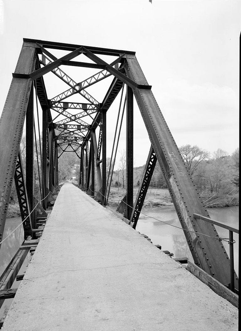 Historic Photo : Missouri & North Arkansas Railroad Bridge, Spanning Middle Fork Little Red River, Shirley, Van Buren County, AR 2 Photograph