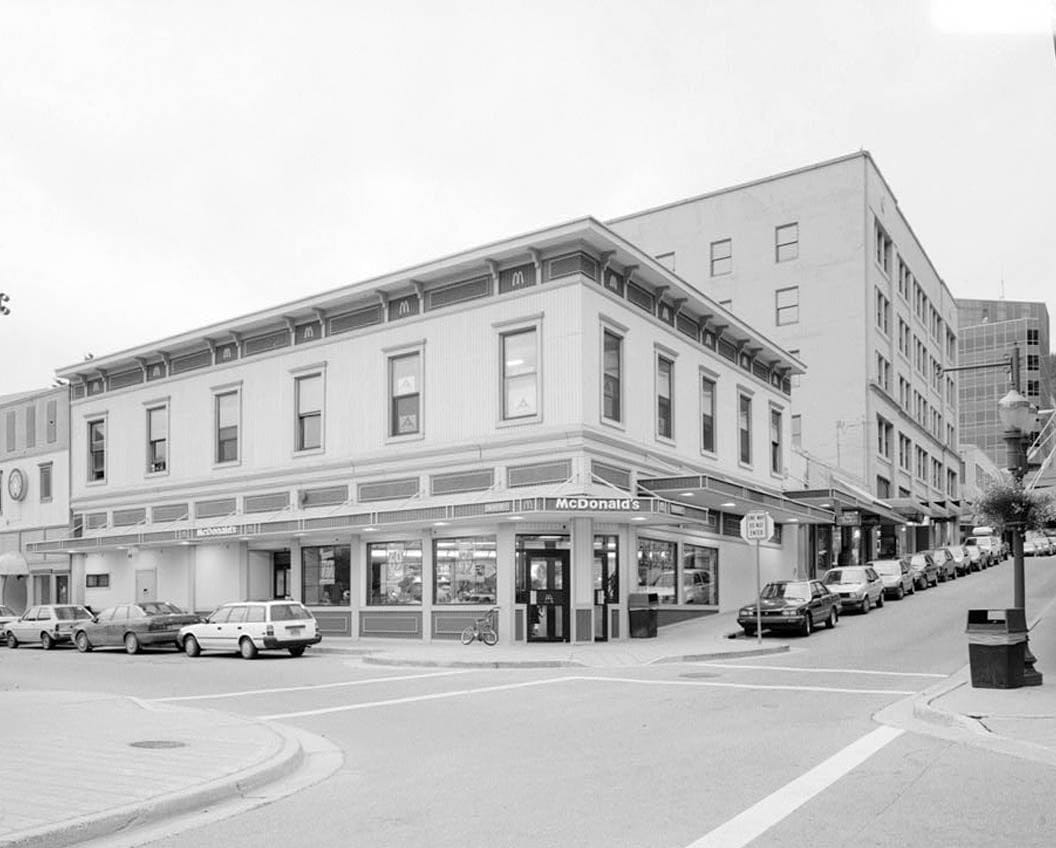 Historic Photo : Downtown (Commercial Buildings), Franklin & Front Streets, Juneau, Juneau Borough, AK 2 Photograph
