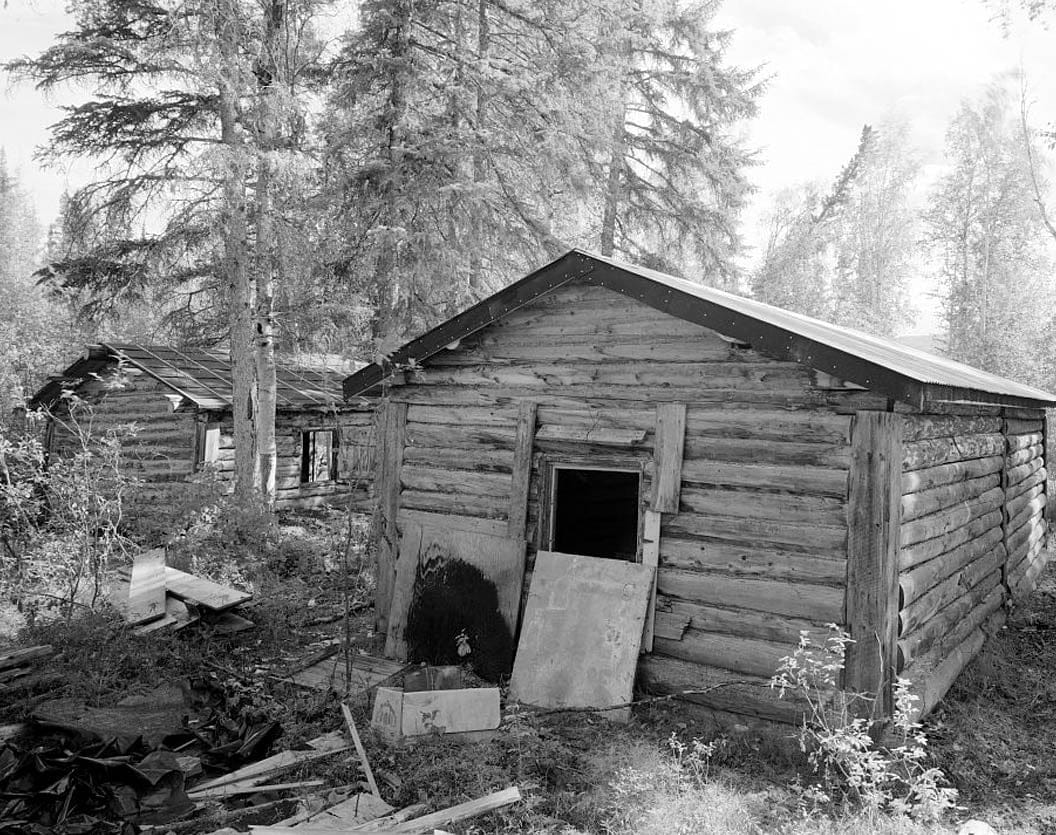 Historic Photo : James Taylor Shop, Yukon River, Opposite Fourth of July Creek, Eagle, Southeast Fairbanks Census Area, AK 1 Photograph