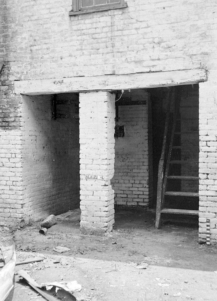 Historic Photo : Sanford-Staylor House & Servants' Quarters, 451-453 Saint Francis Street, Mobile, Mobile County, AL 12 Photograph