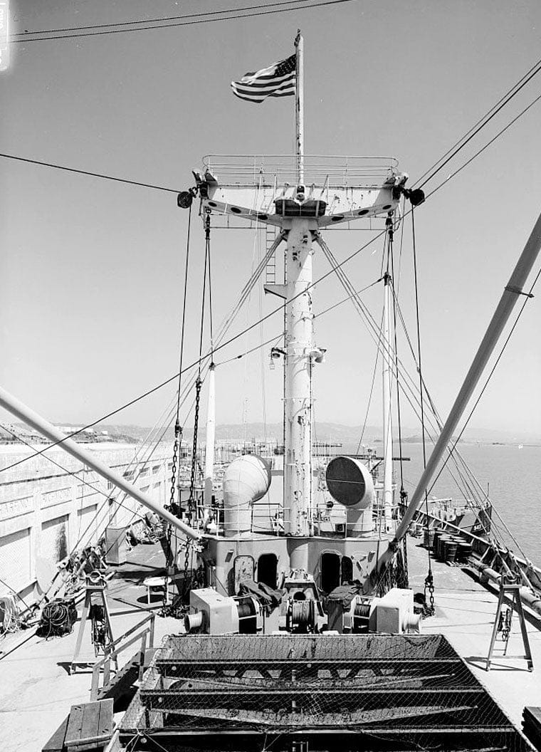 Historic Photo : Rosie the Riveter National Historical Park, SS RED OAK VICTORY, Moored at end of Dornan Drive, Pt. Richmond, Richmond, Contra Costa County, CA 2 Photograph