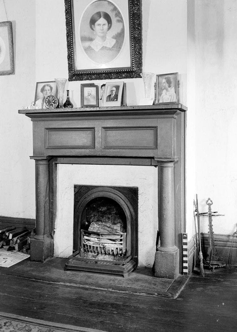Historic Photo : General Theopolis Toulmin House, 307 University Boulevard (Moved to Mobile, AL), Toulminville, Mobile County, AL 6 Photograph