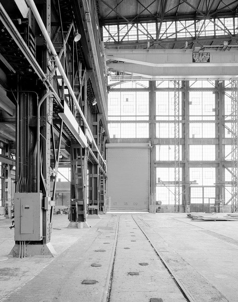 Historic Photo : Mare Island Naval Shipyard, Mechanics Shop, Waterfront Avenue, west side between A Street & Third Street, Vallejo, Solano County, CA 10 Photograph