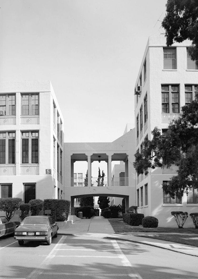 Historic Photo : U.S. Naval Hospital, Ward B, Park Boulevard, Balboa Park, San Diego, San Diego County, CA 6 Photograph