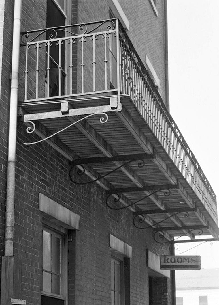 Historic Photo : Gibbons-Torry House, Gate & Privy, 60 South Conception Street, Mobile, Mobile County, AL 12 Photograph