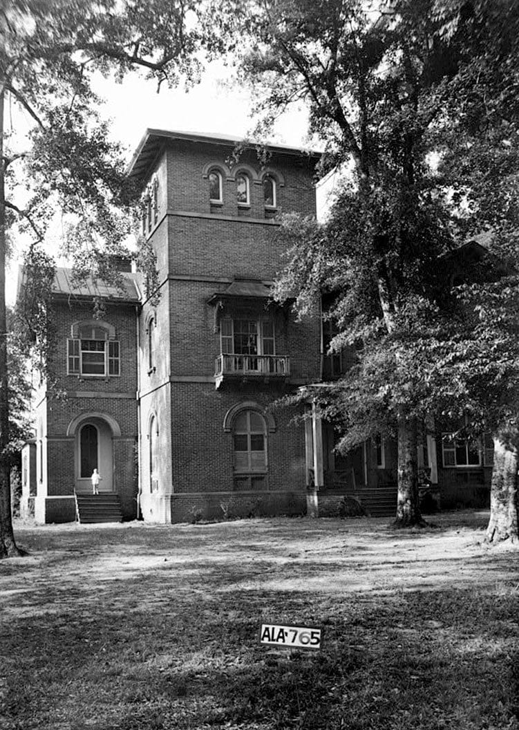 Historic Photo : Kenworthy Hall, State Highway 14 (Greensboro Road), Marion, Perry County, AL 42 Photograph