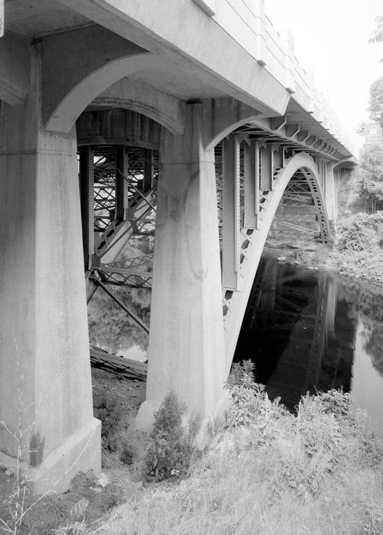 Historic Photo : Merritt Parkway, Saugatuck River Bridge, Spanning Saugatuck River, Westport, Fairfield County, CT 4 Photograph