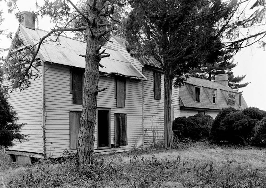 Historic Photo : Collins-Sharp House, State Road 493 (moved to DE, Odessa), Collins Beach, New Castle County, DE 1 Photograph