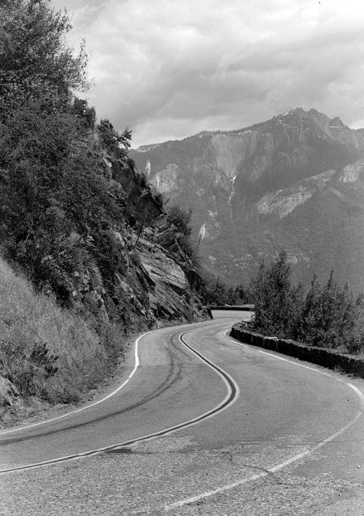 Historic Photo : Generals Highway, Three Rivers, Tulare County, CA 38 Photograph
