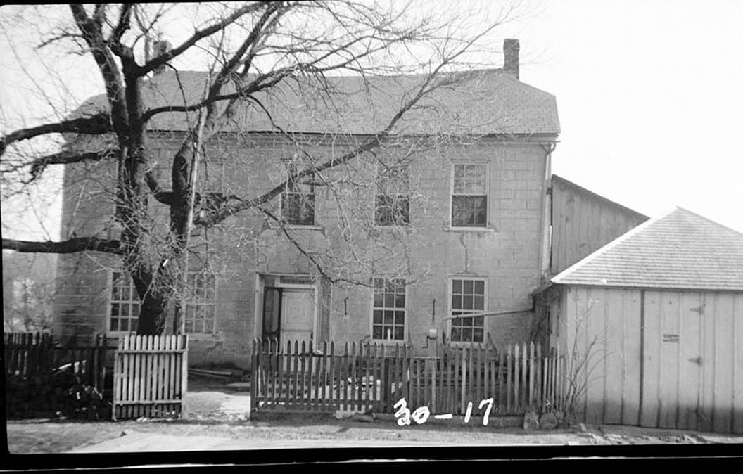 Historic Photo : Stephen Frank House, Davenport Road, Saint Donatus, Jackson County, IA 1 Photograph