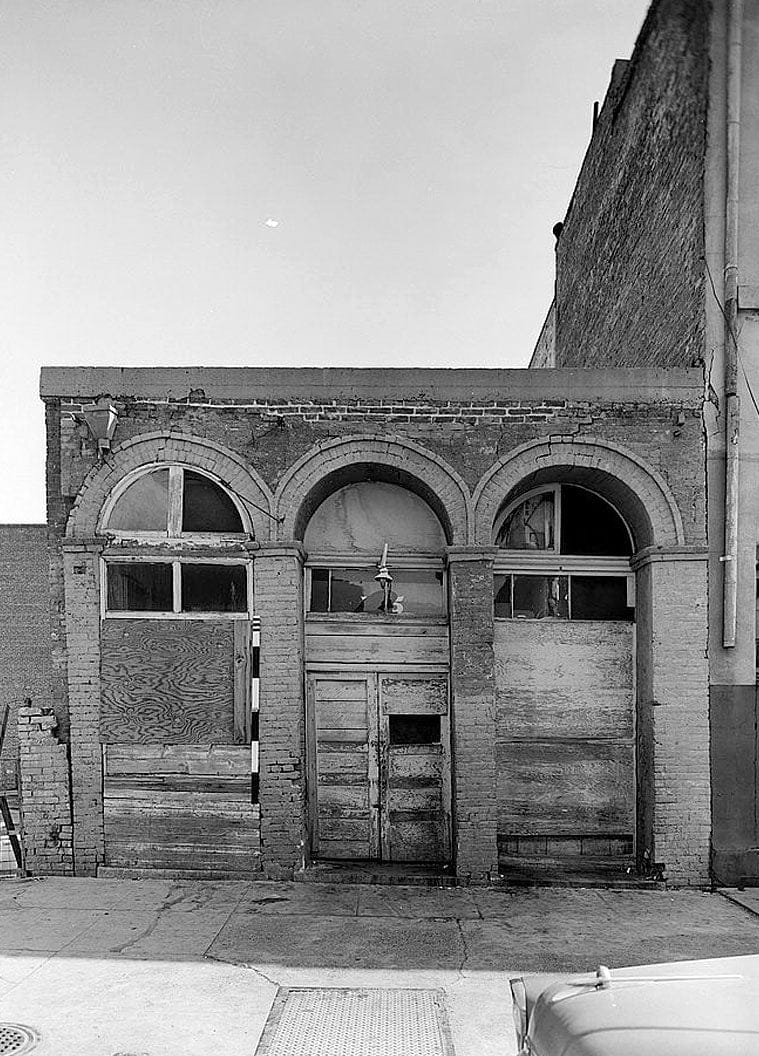 Historic Photo : Union Hotel (Annex), 125 K Street, Sacramento, Sacramento County, CA 1 Photograph