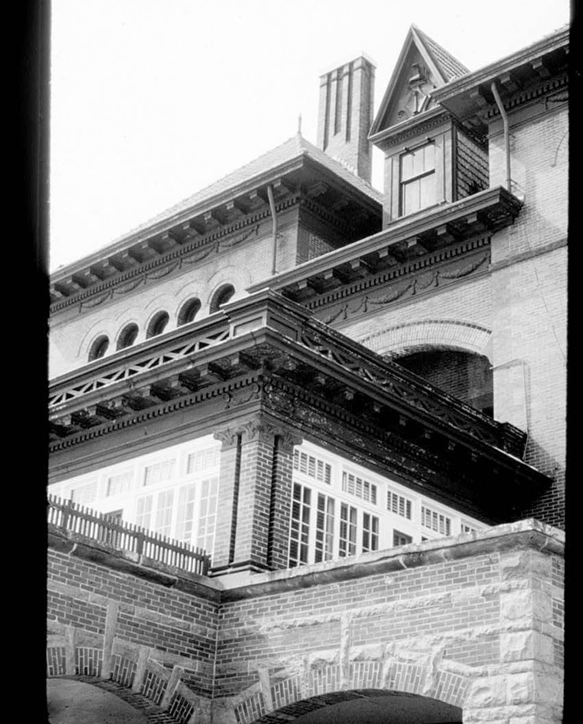 Historic Photo : Hospital for the Insane, Main Building, West Main Street Vicinity, Cherokee, Cherokee County, IA 4 Photograph