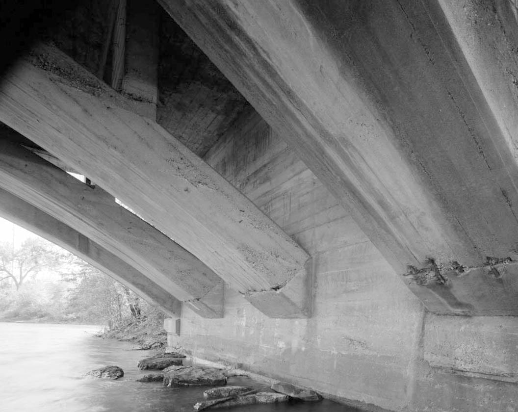 Historic Photo : Open Spandrel Bridge, Hawkeye Avenue, spanning Des Moines River, Fort Dodge, Webster County, IA 2 Photograph