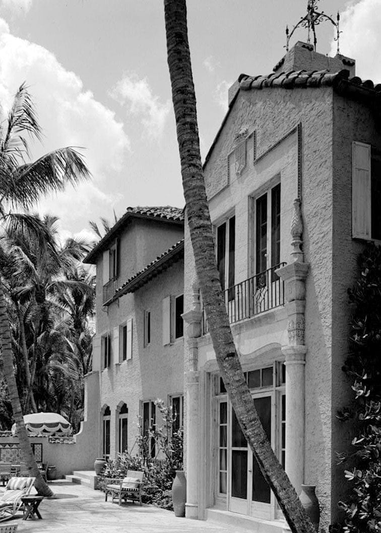 Historic Photo : Chester C. Bolton House, 1300 Ocean Boulevard, Palm Beach, Palm Beach County, FL 6 Photograph