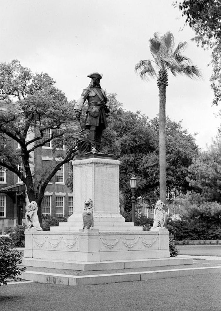 Historic Photo : Chippewa Square Monument, Savannah, Chatham County, GA 2 Photograph
