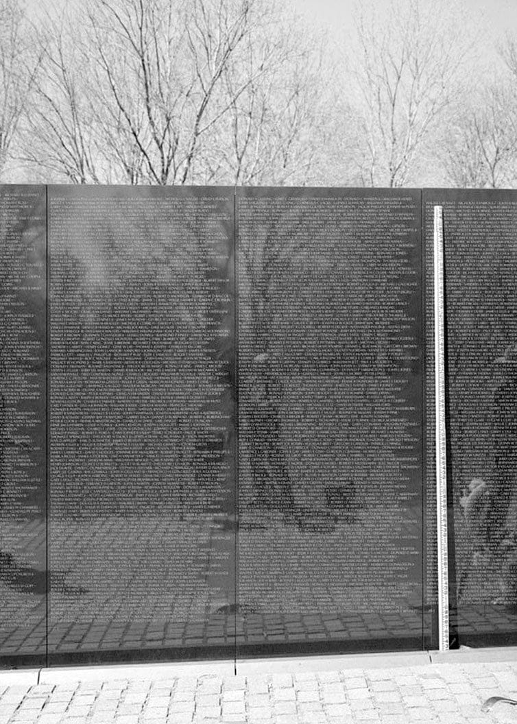 Historic Photo : Vietnam Veterans Memorial, West Potomac Park, Washington, District of Columbia, DC 42 Photograph