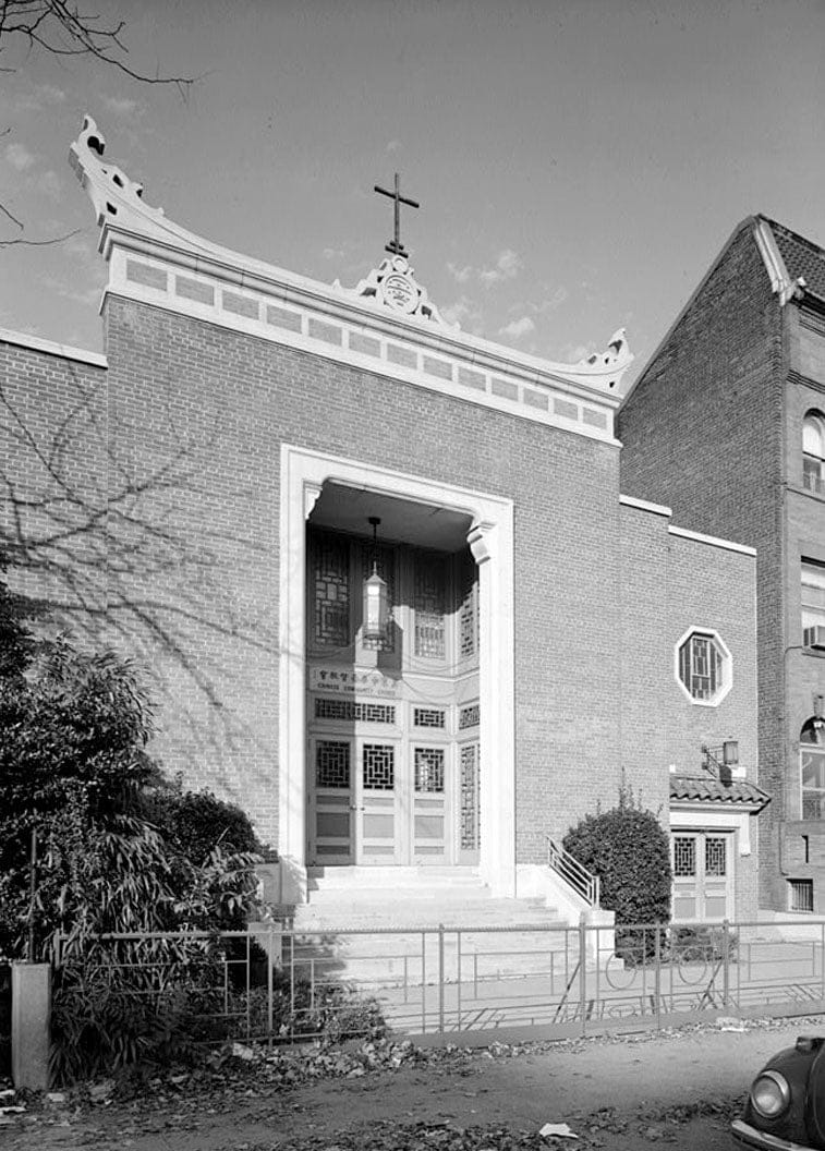 Historic Photo : Chinese Community Church, 1011 L Street Northwest, Washington, District of Columbia, DC 1 Photograph