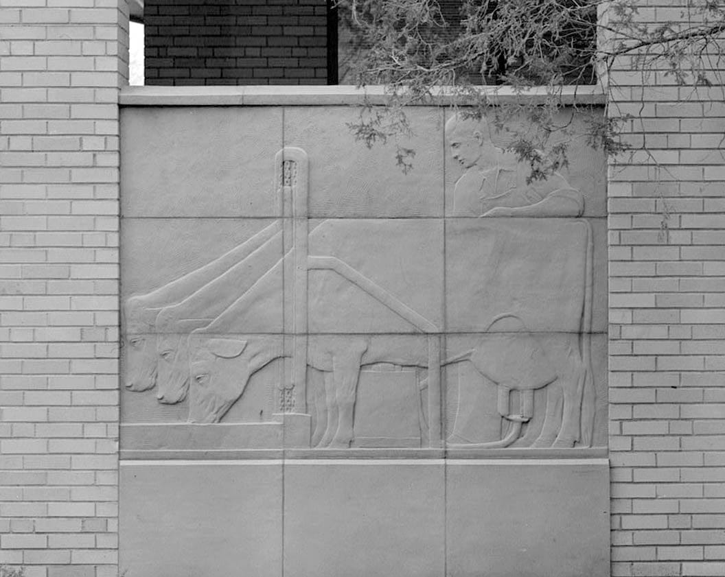 Historic Photo : Dairy Industry Building, Iowa State University campus, Ames, Story County, IA 8 Photograph