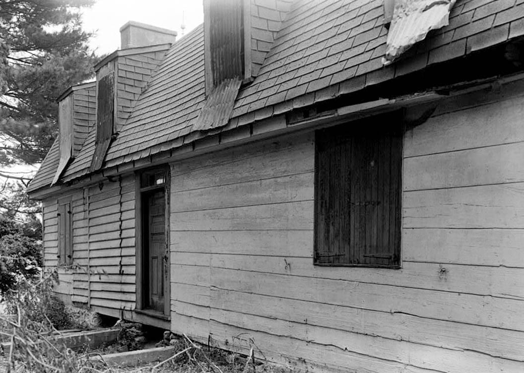 Historic Photo : Collins-Sharp House, State Road 493 (moved to DE, Odessa), Collins Beach, New Castle County, DE 4 Photograph