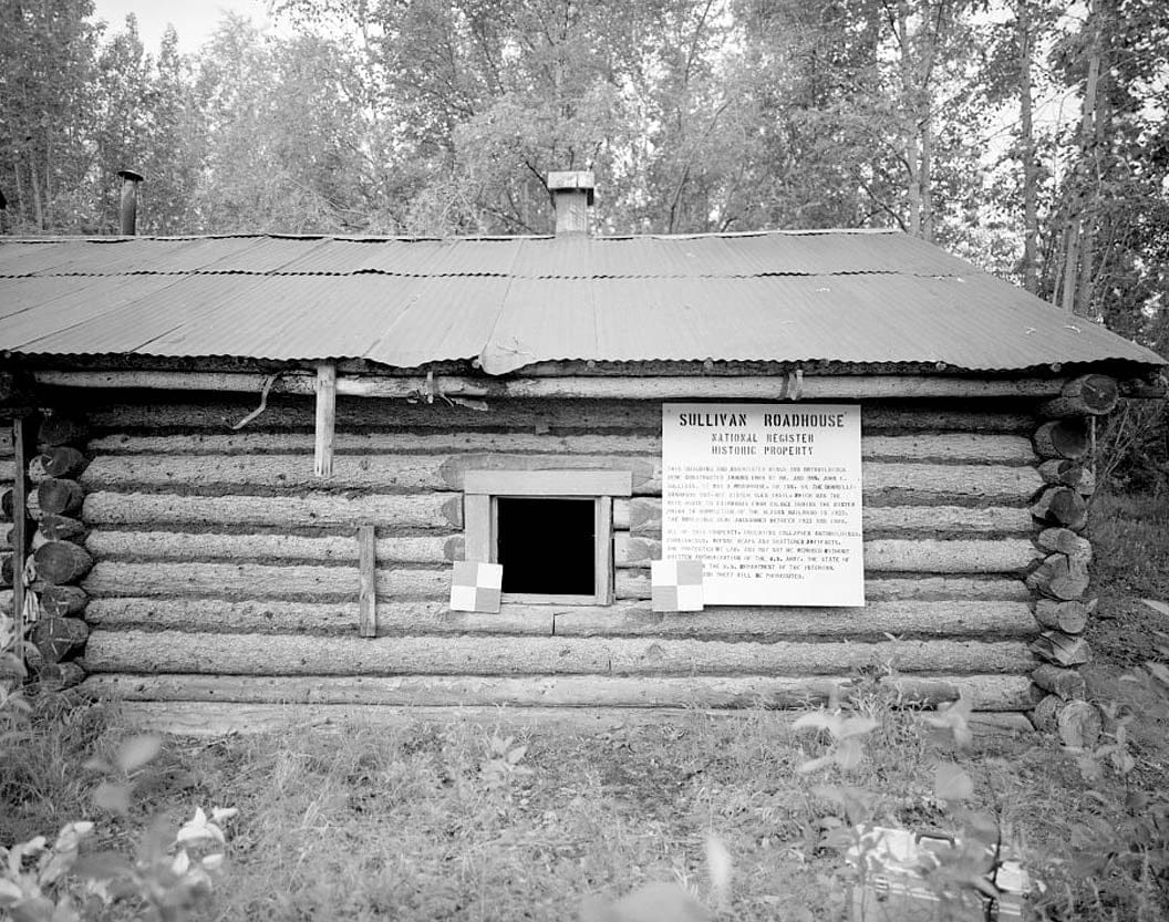 Historic Photo : Valdez-Fairbanks Trail Roadhouses, Sullivan Roadhouse, Delta Junction, Southeast Fairbanks Census Area, AK 2 Photograph