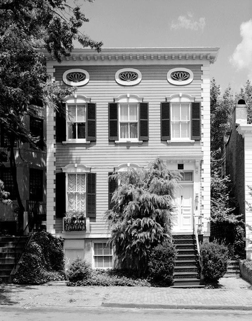 Historic Photo : 3015 Dumbarton Avenue Northwest (House), Washington, District of Columbia, DC 4 Photograph
