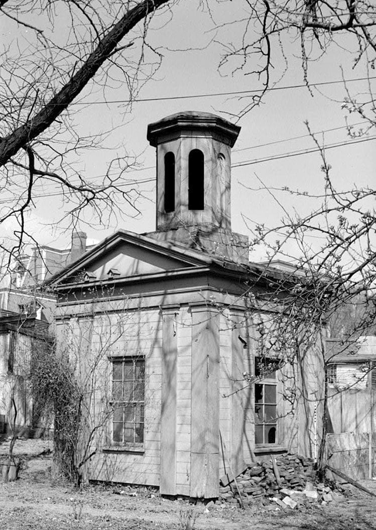 Historic Photo : Gazebo, 3233 N Street Northwest, Washington, District of Columbia, DC 1 Photograph