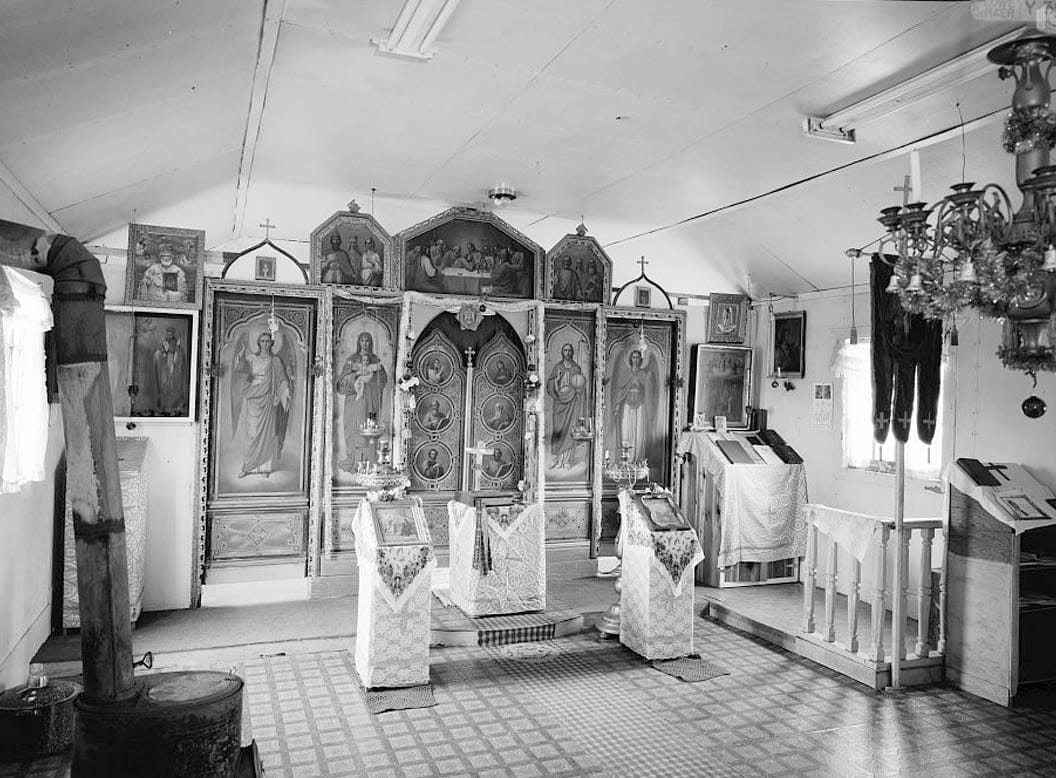 Historic Photo : St. Michael the Archangel Russian Orthodox Church, Marshall, Wade Hampton Census Area, AK 6 Photograph
