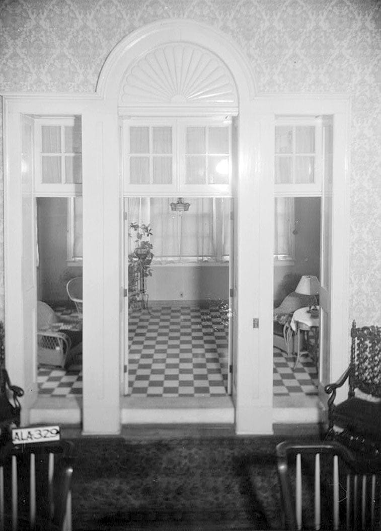 Historic Photo : Courtview, 505 North Court Street, University of North Alabama Campus, Florence, Lauderdale County, AL 9 Photograph