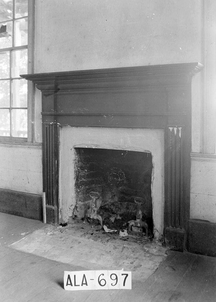 Historic Photo : Governor Benjamin Fitzpatrick House, State Route 14 vicinity, Elmore, Elmore County, AL 7 Photograph