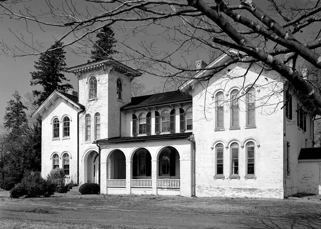 Historic Photo : Governor William H. Ross House, State Route 543, Seaford, Sussex County, DE 4 Photograph