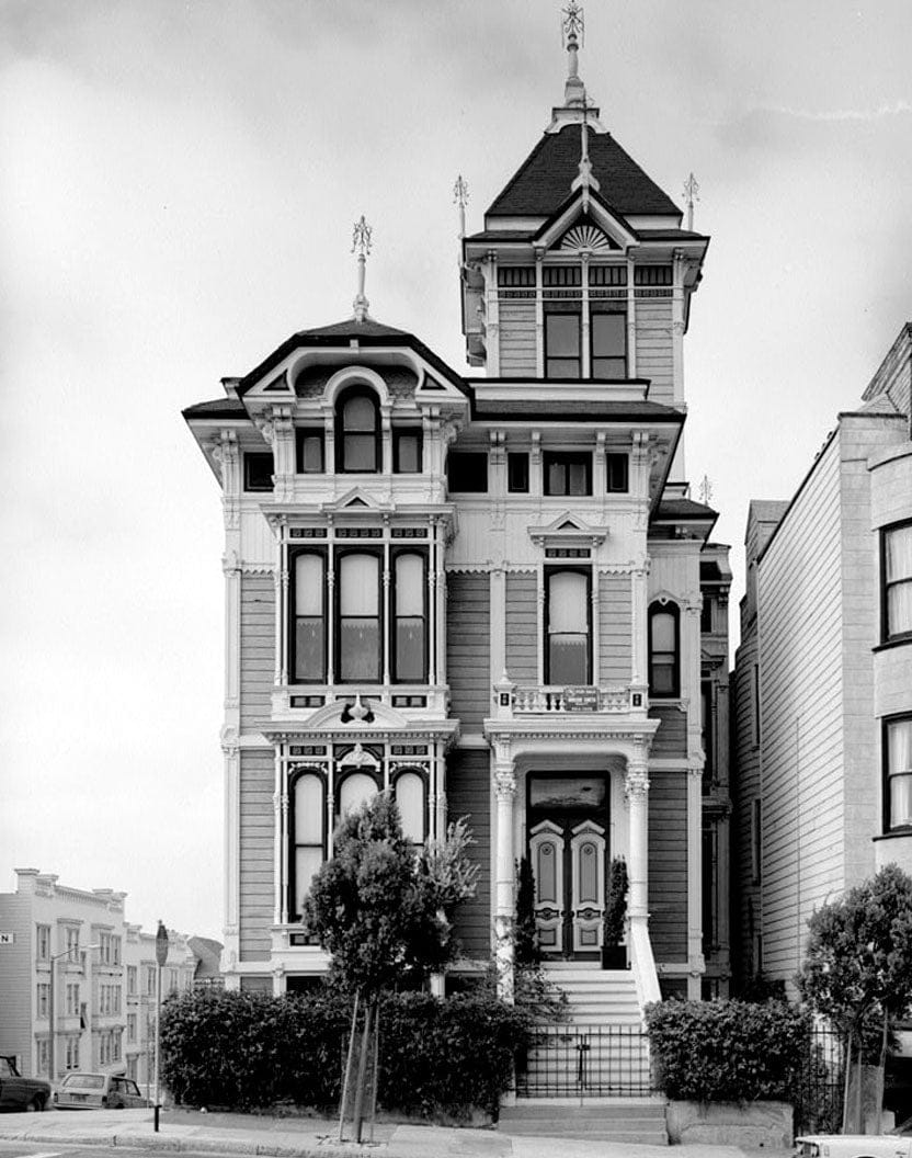 Historic Photo : Westerfeld House, 1198 Fulton Street, San Francisco, San Francisco County, CA 1 Photograph