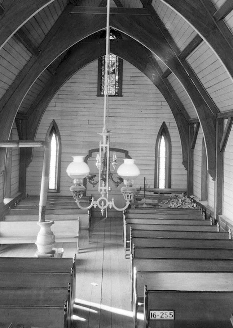 Historic Photo : Episcopal Church, County Road 4 (moved from original location), Forkland, Greene County, AL 3 Photograph