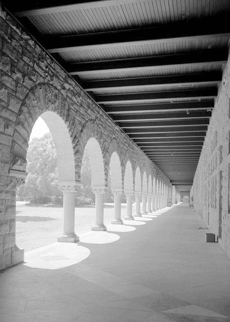 Historic Photo : Stanford University Quadrangle, Stanford University Campus, Stanford, Santa Clara County, CA 15 Photograph