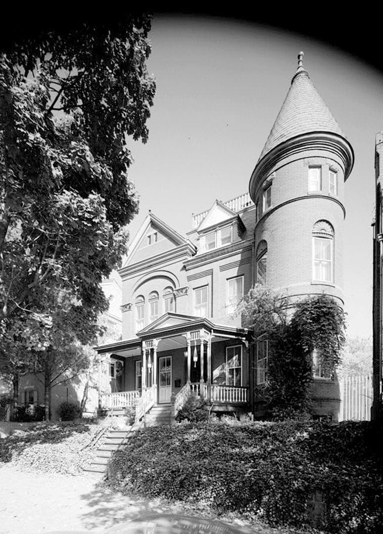 Historic Photo : 1607 Thirty-first Street, Northwest (House), Washington, District of Columbia, DC 2 Photograph
