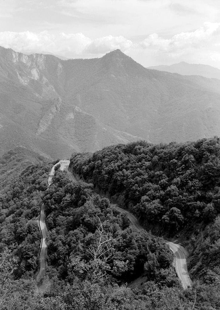 Historic Photo : Generals Highway, Three Rivers, Tulare County, CA 41 Photograph