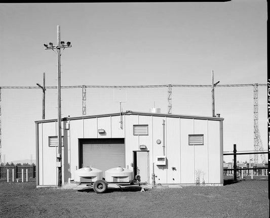 Over-the-Horizon Backscatter Radar Network, Tulelake Radar Site Receive Sector Five Receiver Building, Unnamed Road West of Double Head Road, Tulelake, Siskiyou County, CA 1