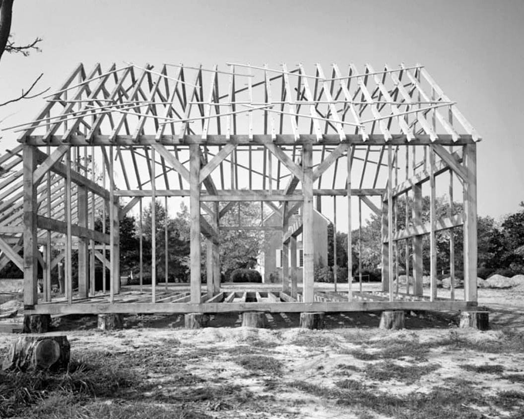 Historic Photo : John Dickinson Mansion, Feed Barn, Kitts Hummock Road, Dover, Kent County, DE 6 Photograph