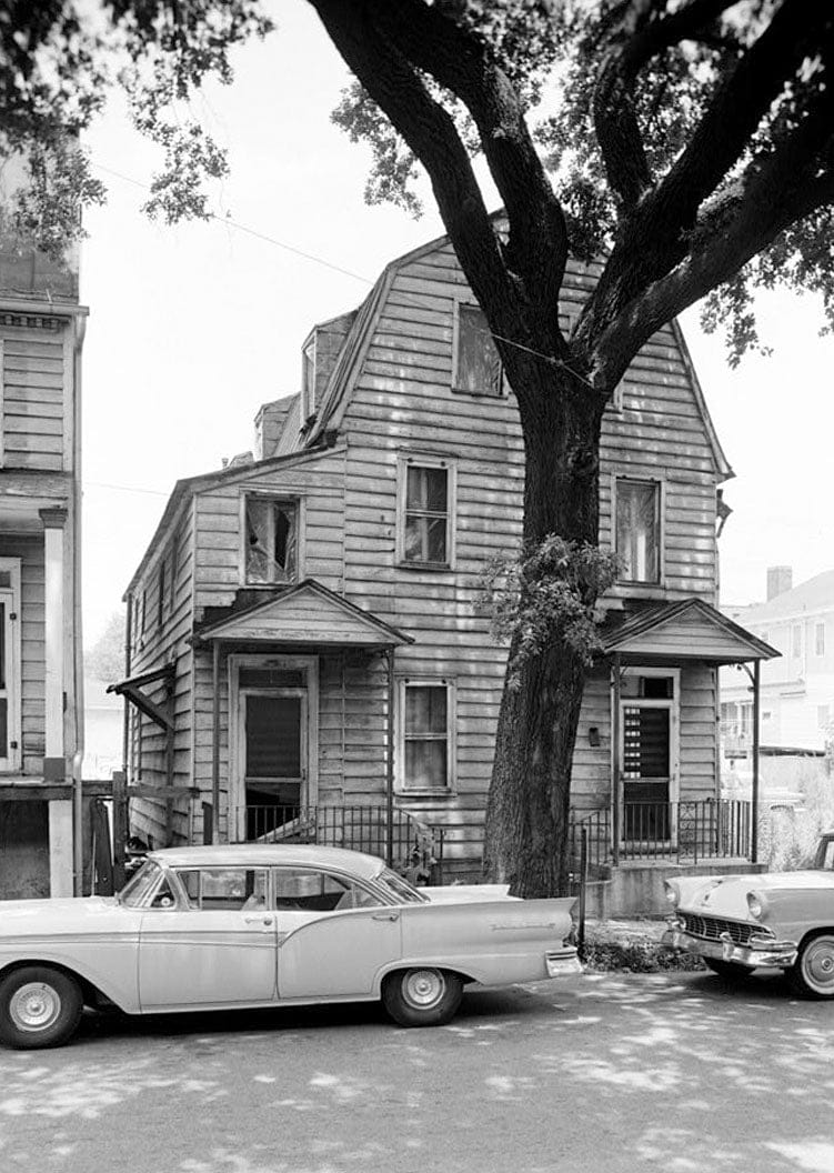 Historic Photo : Hampton Lillibridge House, No. 2, 312 East Bryan Street (demolished), Savannah, Chatham County, GA 3 Photograph