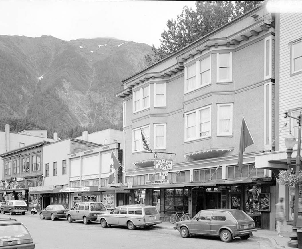 Historic Photo : Downtown (Commercial Buildings), Franklin & Front Streets, Juneau, Juneau Borough, AK 4 Photograph